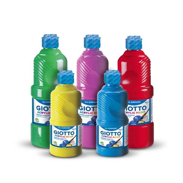 Giotto Acrylic Paint - School pack