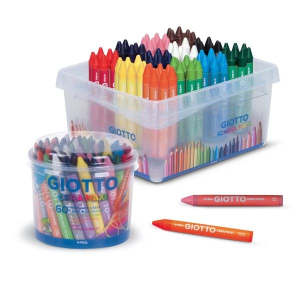 Giotto Cera Maxi - School pack