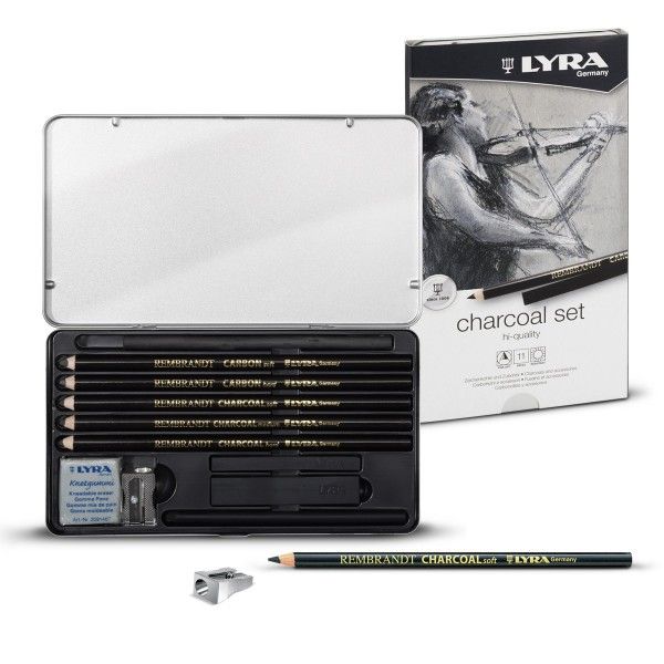 Lyra Rembrandt Charcoal Set