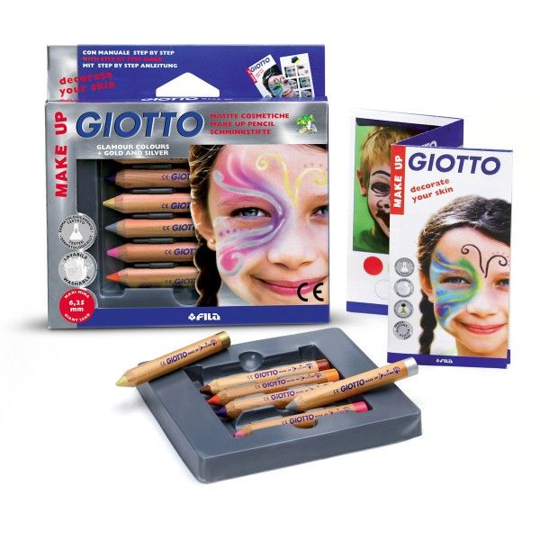 Giotto Make Up Cosmetic pencils glamour colours