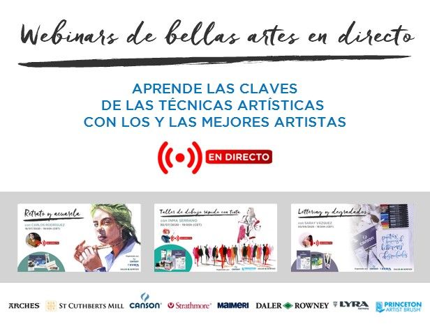 Webinars de bellas artes en directo