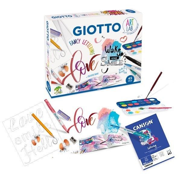 Giotto Art Lab – Fancy Lettering