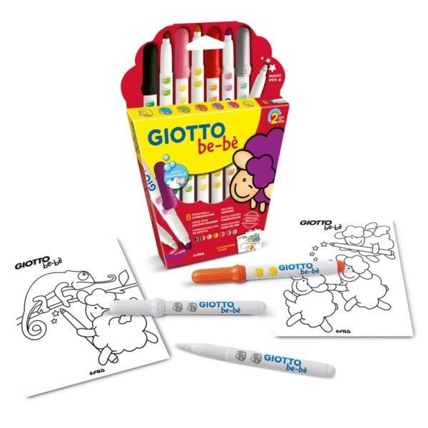 Giotto be-bè Fibre Pens Colour Changer