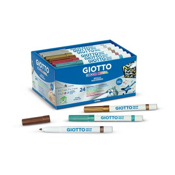 Giotto Decor Metal - School pack