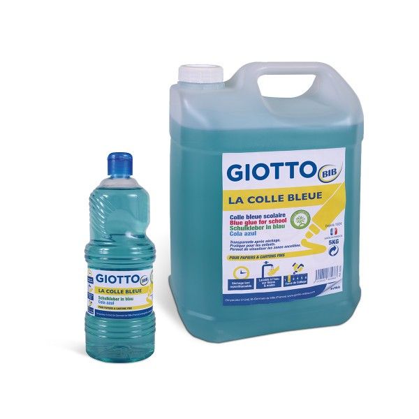 Giotto Bib Blue Glue - School pack