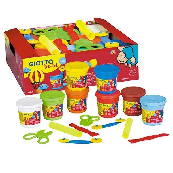 Giotto be-bè Pasta para Jugar - School Pack