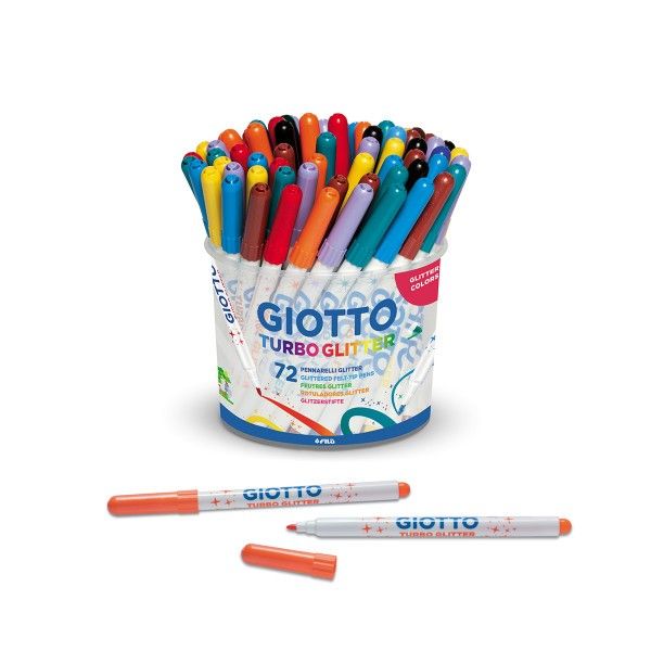 Giotto Turbo Glitter - School pack