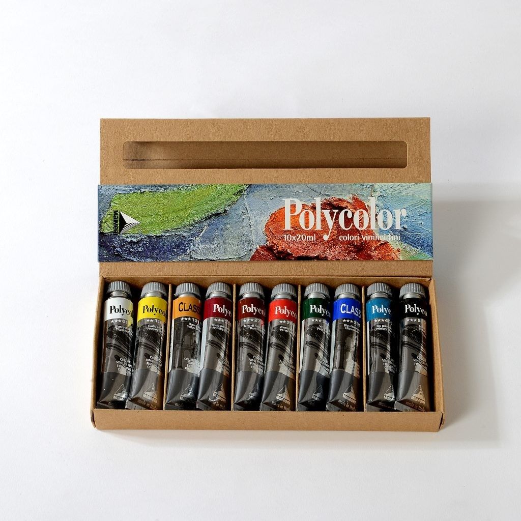 Estuche de 10 colores Maimeri Polycolor