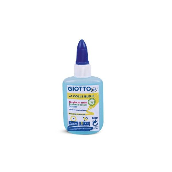 Giotto Bib - Blue glue