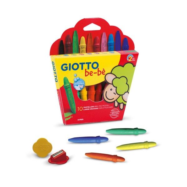 Giotto be-bè Large Crayons
