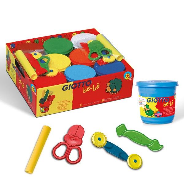 Giotto be-bè Pâte à jouer - Schoolpack