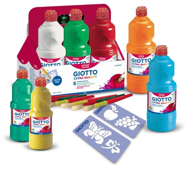 Giotto Extra Quality Paint - Schoolpack