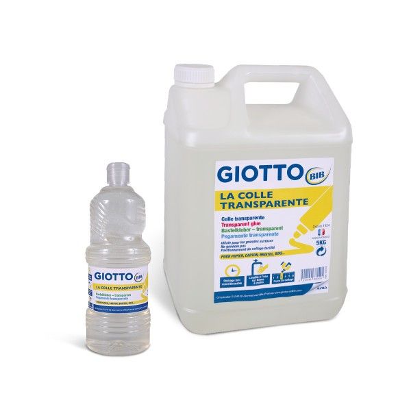 Giotto Bib - transparent glue School pack