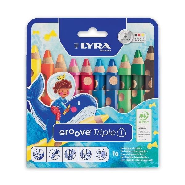 Lyra Groove triple 1 10 pcs