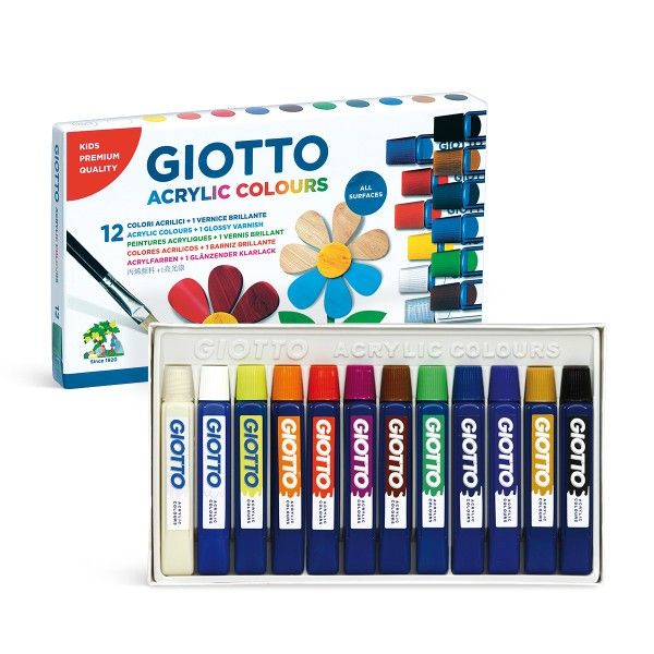 Giotto Acrylic Colours 