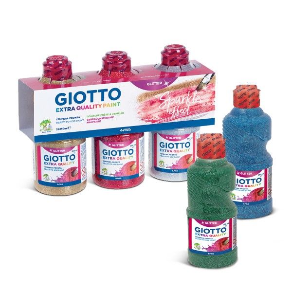 Giotto Extra Quality Glitter Paint