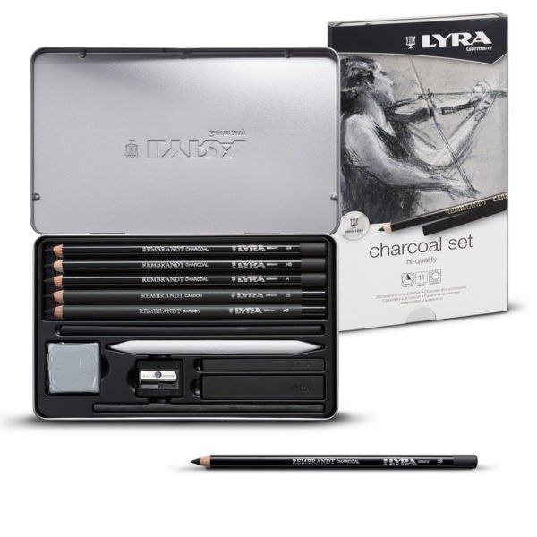 Lyra Rembrandt Charcoal Set