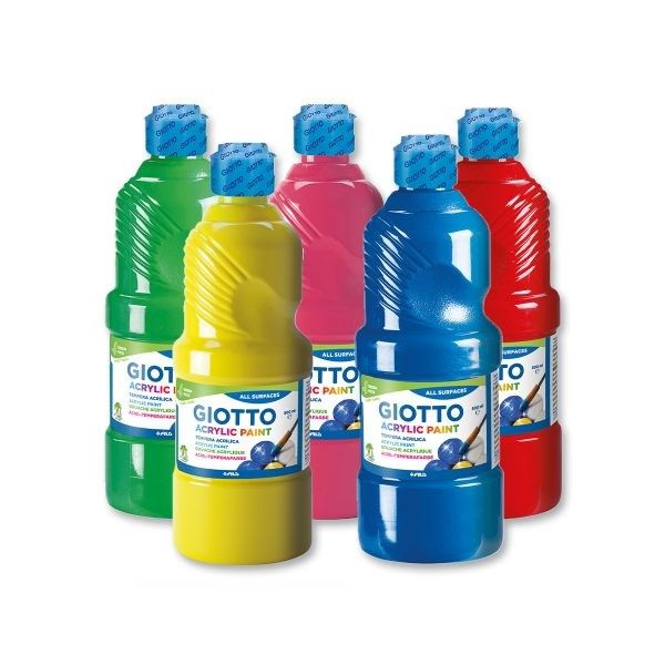 Giotto Acrylic Paint - School pack