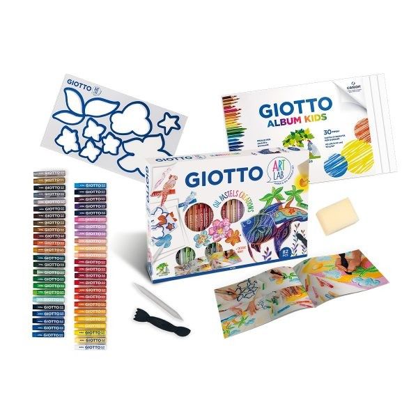 Giotto Art Lab - Oil Pastel Creations