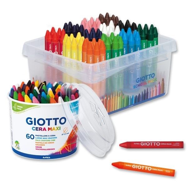 Giotto Cera Maxi - School pack