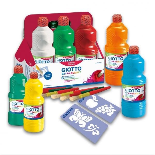 Giotto Extra Quality Paint - School pack