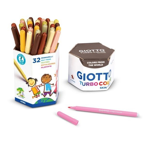 GIOTTO Turbo Color Skin Tones - School pack