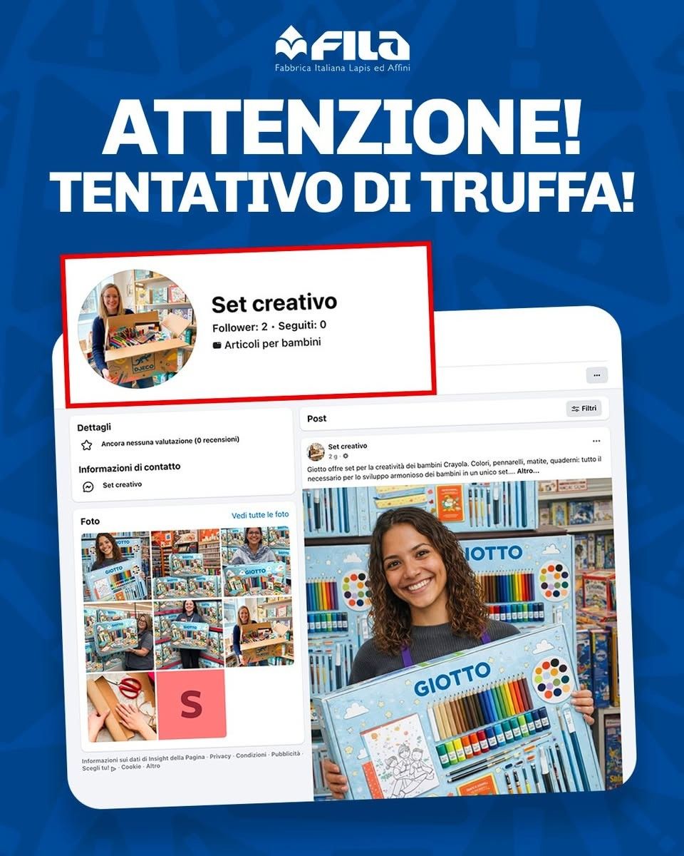 Profilo falso Set Creativo