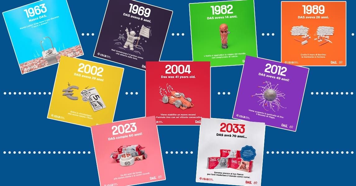 1963-2023: 60 DAS ANNI DI STORIA E CREATIVITÀ