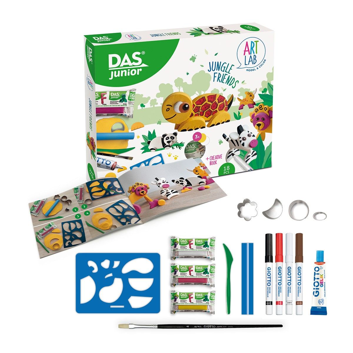 Das Junior Pasta Para Modelar 100 G Blanco con Ofertas en