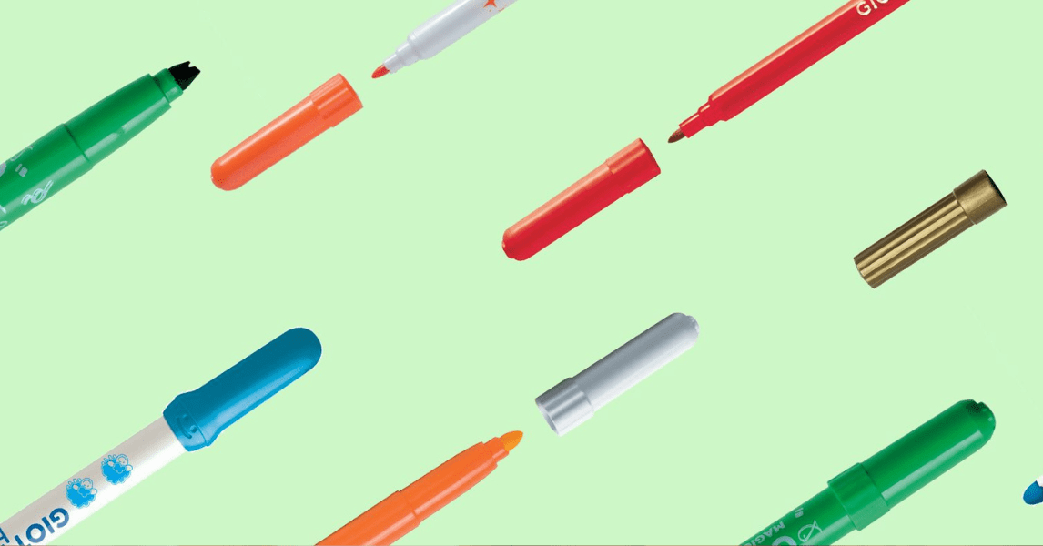 Tipi di pennarelli: come scegliere quello più adatto