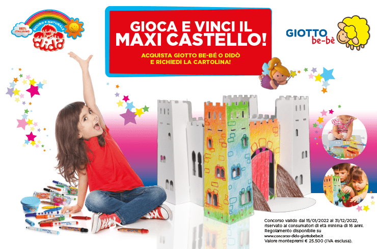 Gioca e vinci con Didò e Giotto be-bè