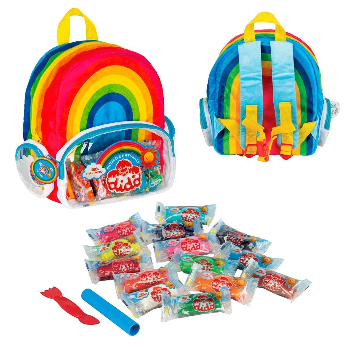 Zaino arcobaleno discount