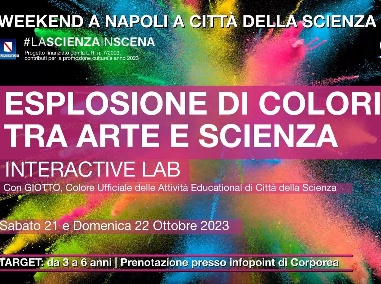 ESPLOSIONI DI COLORE TRA ARTE E SCIENZA