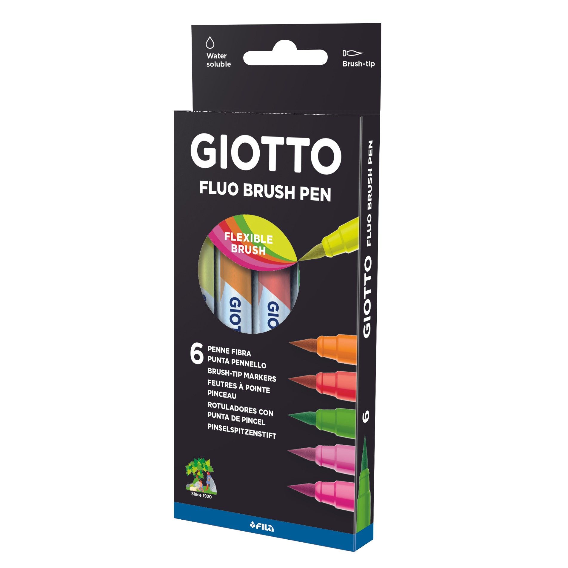 Giotto FLUO Brush Pen