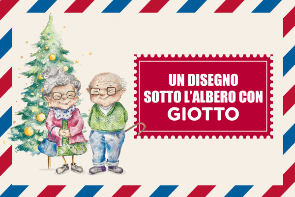 GIOTTO sostiene la nuova edizione del progetto charity “Nipoti di Babbo Natale” e lancia l’iniziativa “Un disegno sotto l’albero con GIOTTO”. Per colorare il Natale di nonni e nonne in RSA.