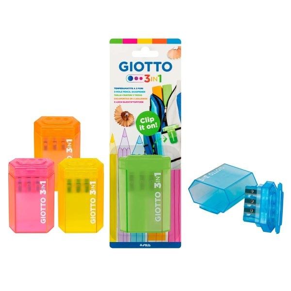 Giotto Temperamatite 3IN1