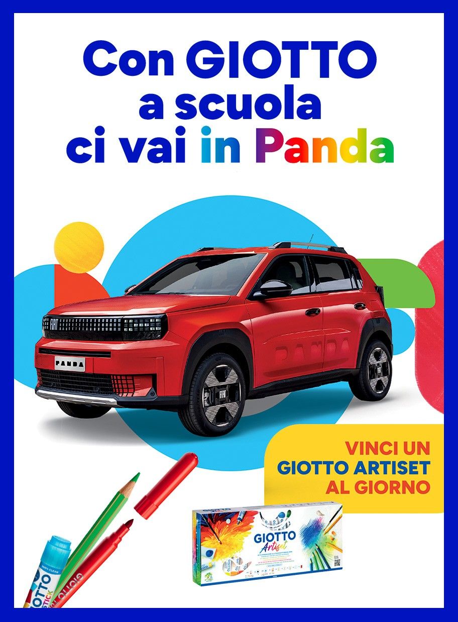 Partecipa al Concorso Giotto e vinci una Grande Panda!