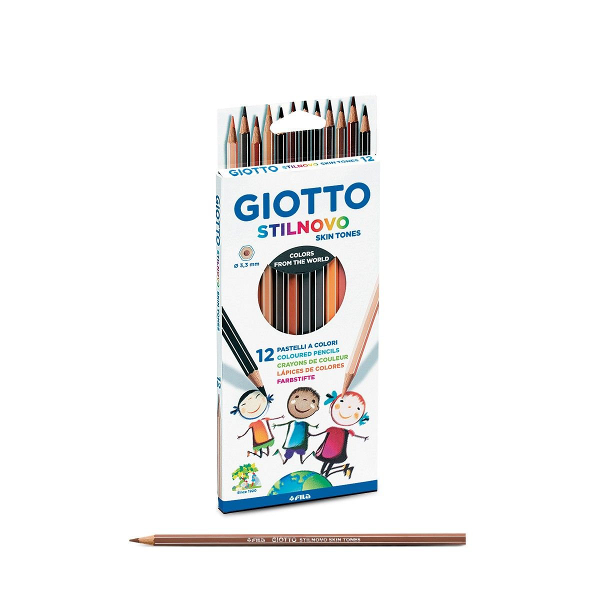 Alpino Festival Matite Colorate | Pacchetto Economico 144 Unità | Formato Scolastico | Matite Colorate per Bambini | Confezione Matite 132 + 12 Gratis | Disegna e Colora con Colori Vivaci e Luminosi