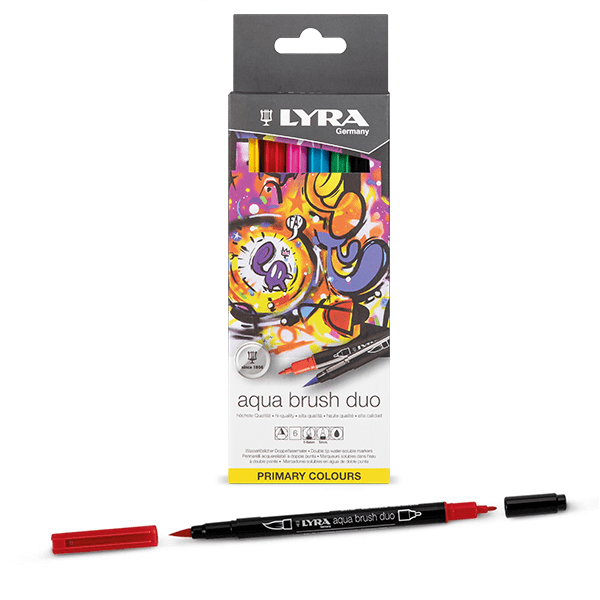 LYRA Aqua Brush Duo Primary Tones