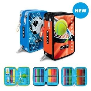 GIOTTO Astucci 3 ZIP - Collezione Sportlovers