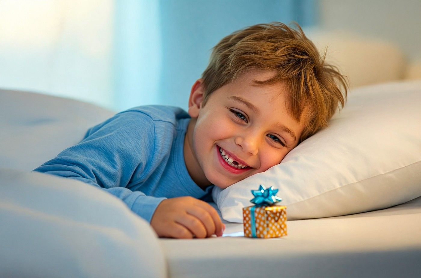 Scatola Souvenir Per La Fatina Dei Denti, 1 Moneta D'Oro, 1 Custodia, Regalo Adatto Ai Bambini Nella Fase Della Dentizione