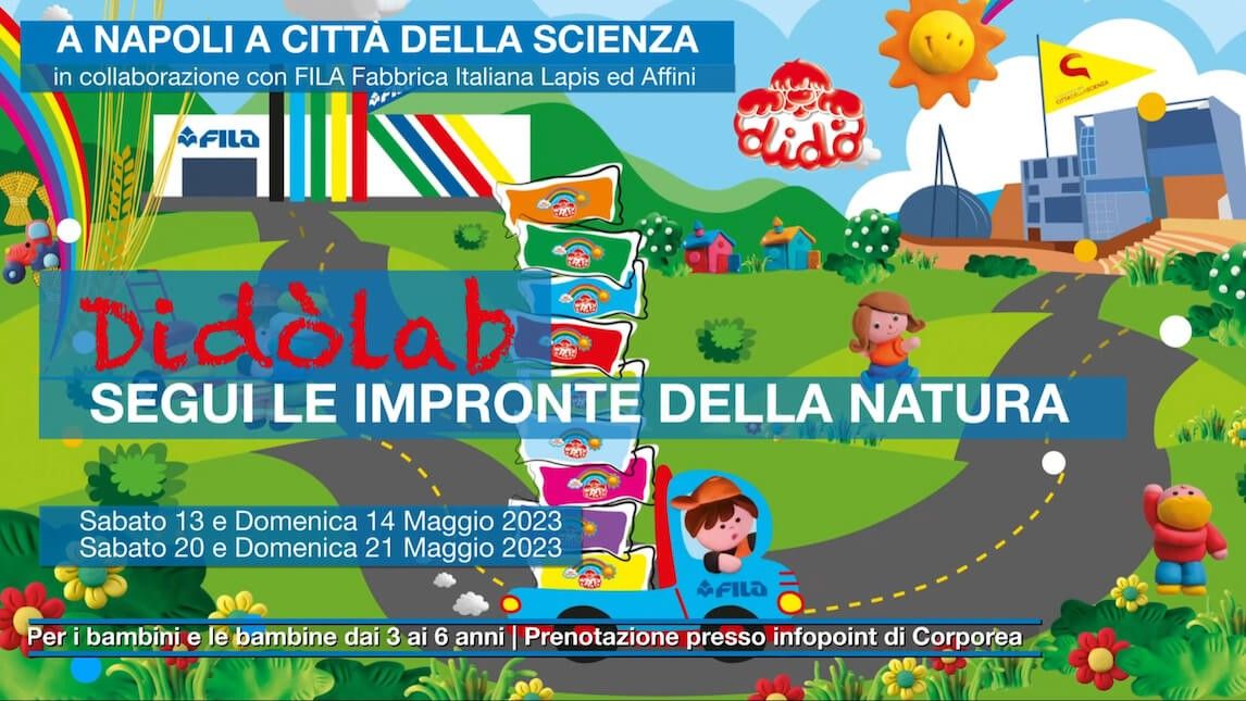 I DidòLab arrivano a Napoli a Città della Scienza