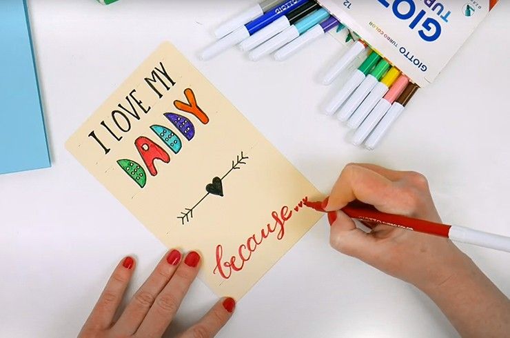 Festa del papà: un biglietto speciale