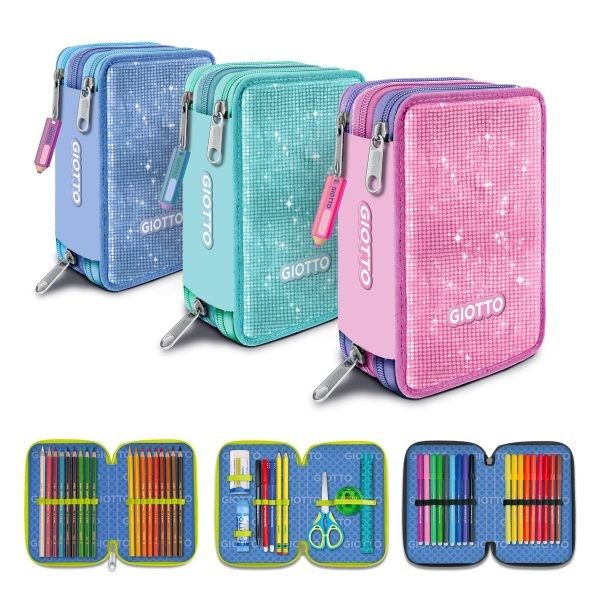 GIOTTO Astucci 3 ZIP – Collezione Super Crystal