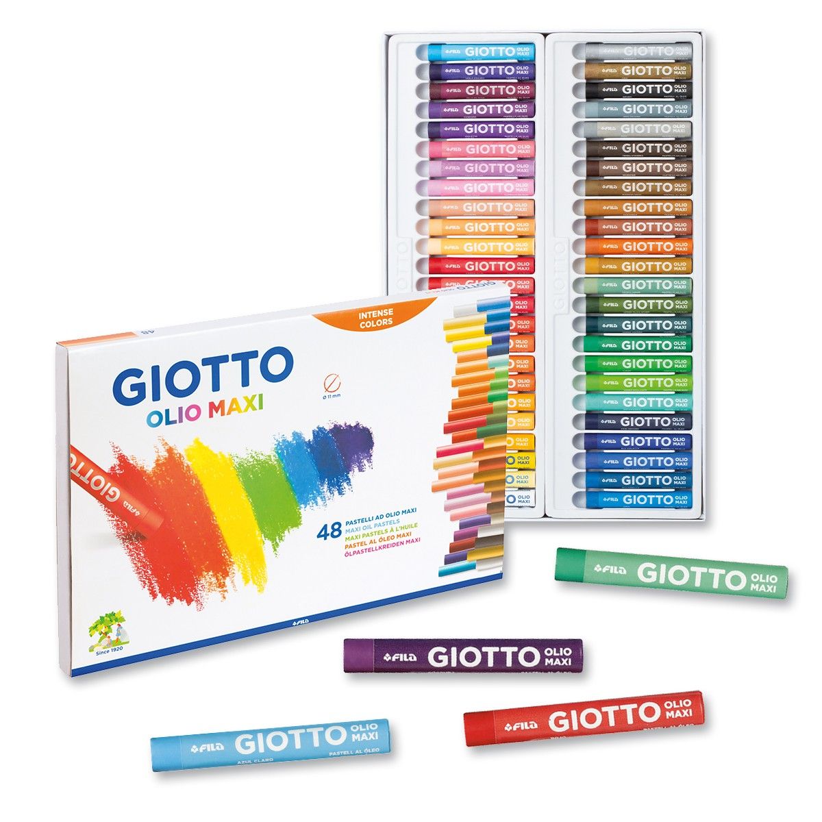 GIOTTO - 24 Pastelli Ad Olio