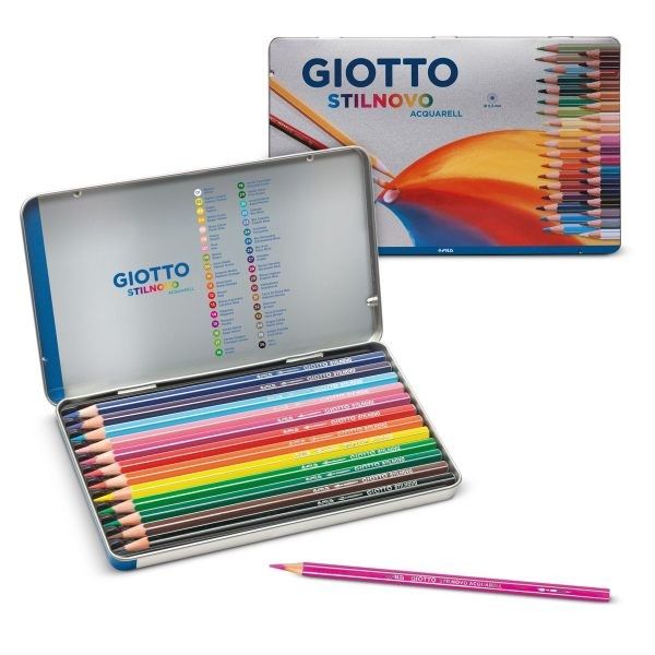 GIOTTO Stilnovo Acquarell – Confezioni in metallo