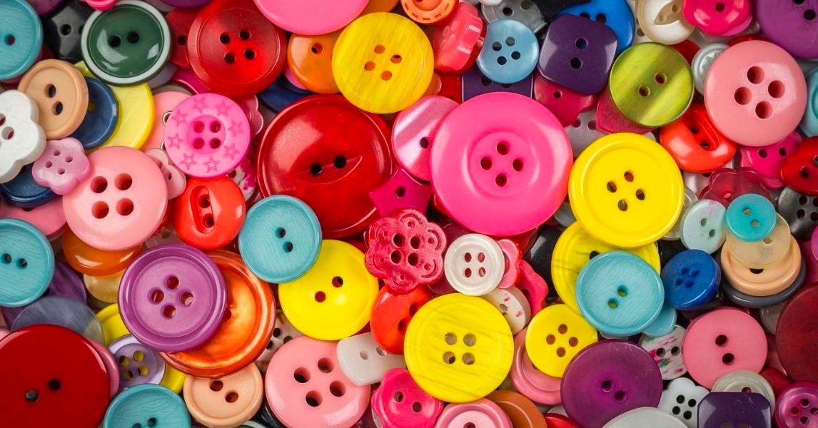 Lavoretti con i bottoni: tante idee di riciclo creativo | FILA