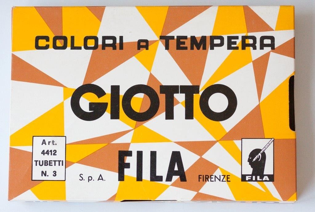 colori a tempera Giotto 23 x15, 5 x3