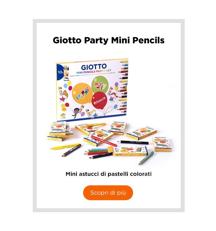 Giotto Party Mini Pencils