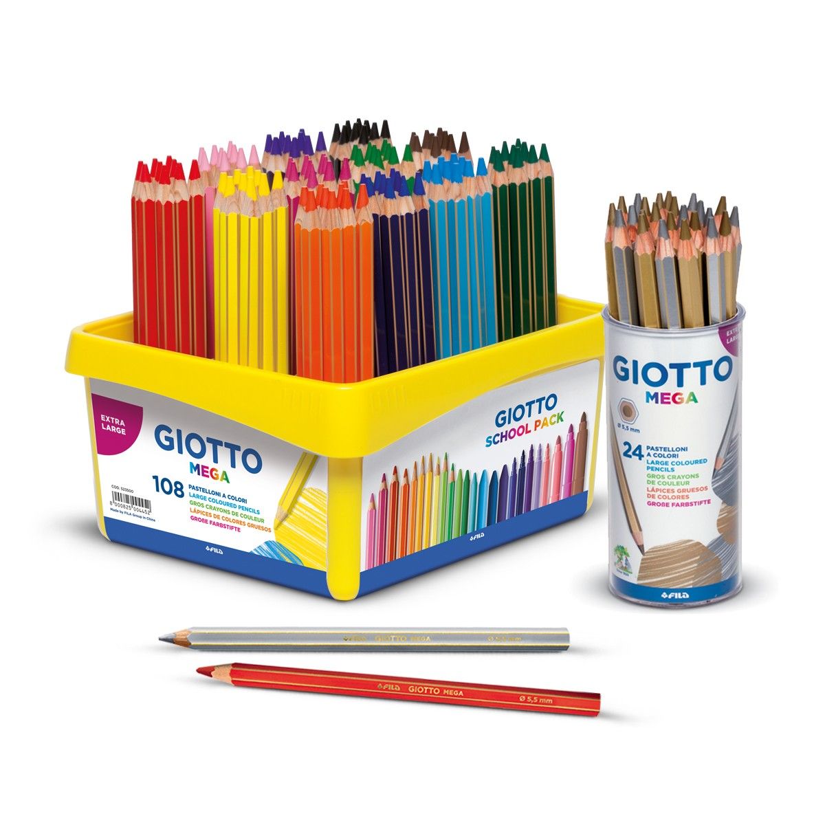 その他 GIOTTO professional GB 5200 Giotto Mega - School pack - Fila Svizzera